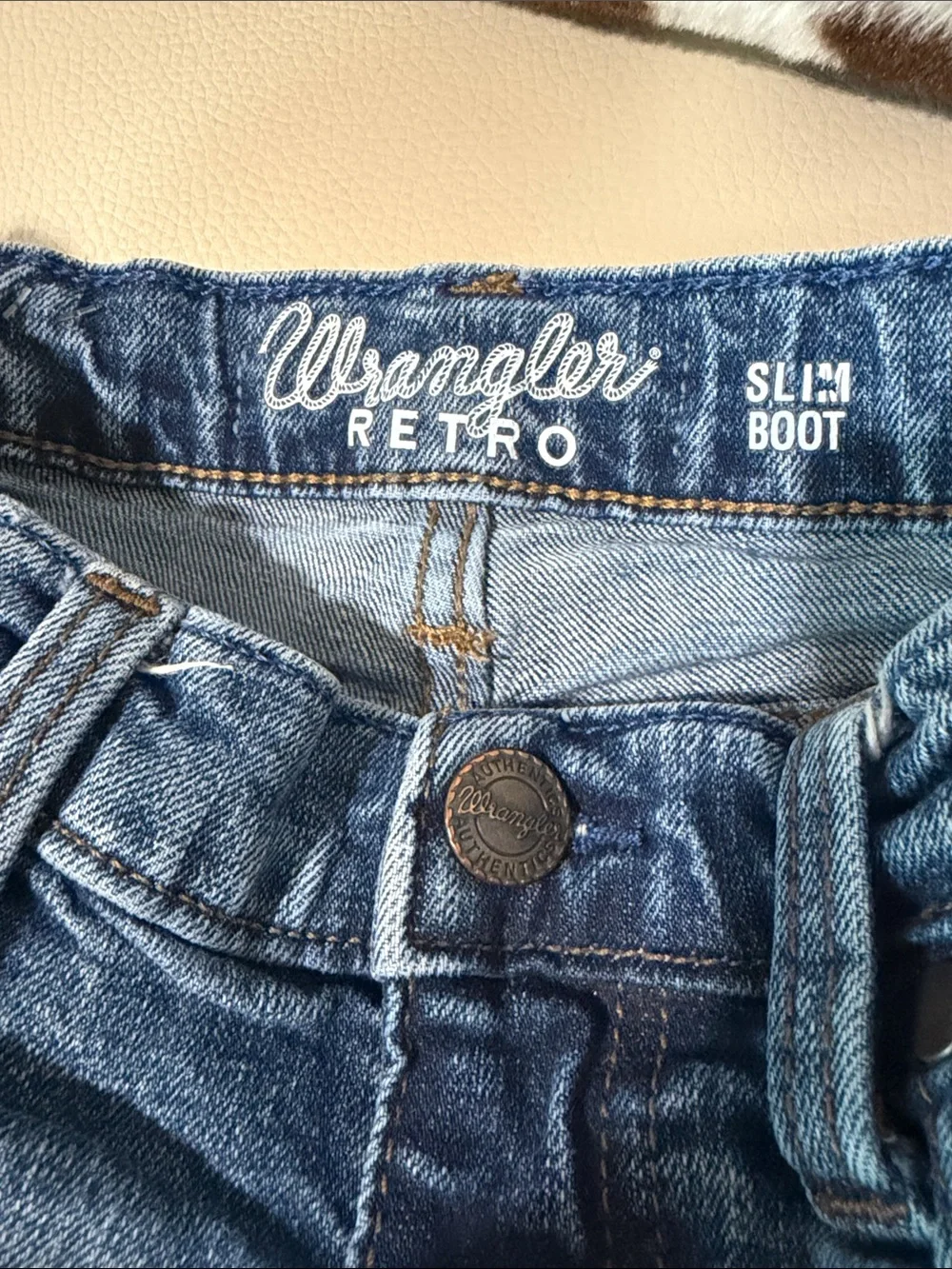 Kid’s Wrangler Retro 8 REG Blue Bootcut Denim Jeans